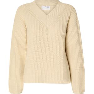 Selma Ls Knit V-Neck