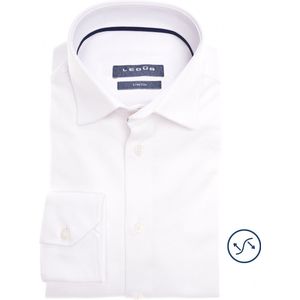 Ledûb slimfit jersey wit