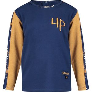 4President baby jongens shirt Malik Indigo Maat 86