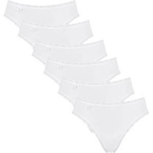 sloggi Dames tai slip 6 pack 24/7 Cotton Lace