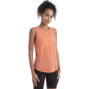 Icebreaker Merino 125 Cool-lite Sphere Iii Tank Mouwloos T-shirt Oranje S Vrouw