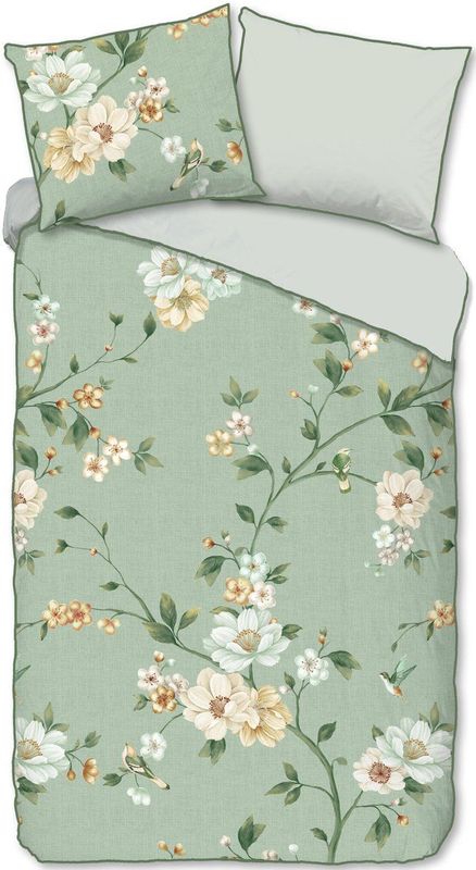 Dekbedovertrek - Blauw - Katoen - 2 Persoons