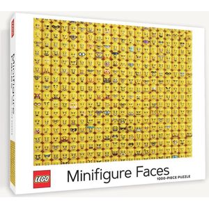 Fantasierijke Lego Minifigure Faces Puzzel (1000 stukjes)