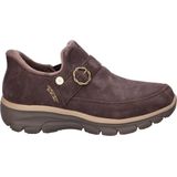 Skechers Easy Going dames instapschoen - Bruin - Maat 36