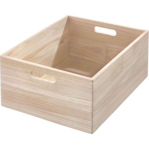 The Home Edit opbergboxen hout - Wooden Collection - 05039CEU - Stapelbaar & Decoratief