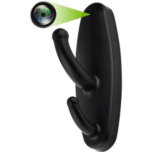 HD 1080P Mini Spy Camera Verborgen in Kleding Jas Haak Nanny Cam met Bewegingsdetectie
