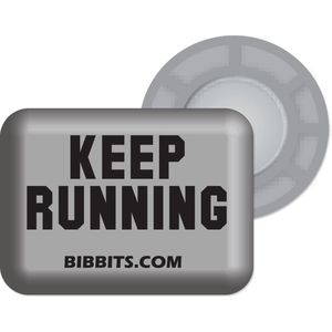 Bibbits hardloopmagneten | Keep Running Silver