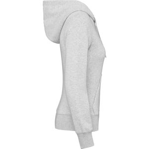 Kariban Ecologische damessweater met capuchon en ritssluiting K4031 - Ash Heather - L