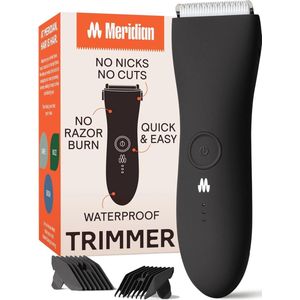 Elektrische Onder-de-Riem Trimmer voor Mannen - Waterdicht en Lange Batterijduur - Voor een Zorgeloze Trimervaring