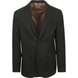 Suitable - Colbert - Donkergroen - Herringbone - Merinowol