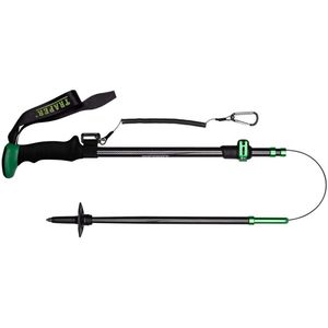 Traper Fly Aluminium Waadstok Zilver 135 cm