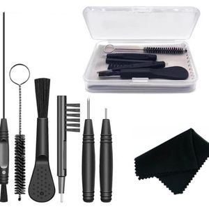 Reinigingsset - Doosset - Reinigingsborstel - Schroevendraaier - Handig voor Hoortoestellen en Toetsenborden