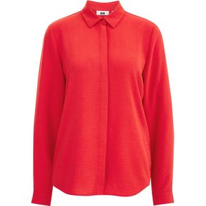 WE Fashion Dames blouse met structuur