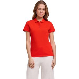 FALKE - Poloshirt - Blauw - Pimakatoen - Piqué 190 g/m²