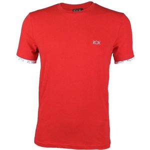 Rox - Heren T-shirt Collin - Rood - Slim - Maat 3XL