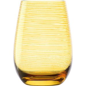 Stölzle Twister tumbler Amber 465 ml