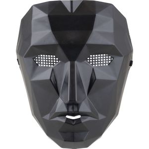 plastiek masker gezicht zwart
