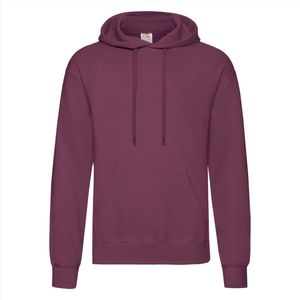 Fruit of the Loom - Classic Hoodie - Bordeauxrood - XL
