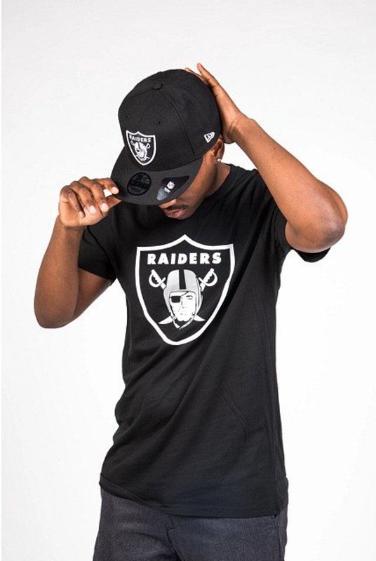 New Era - NFL Regular - T-shirt - Zwart - Korte Mouwen