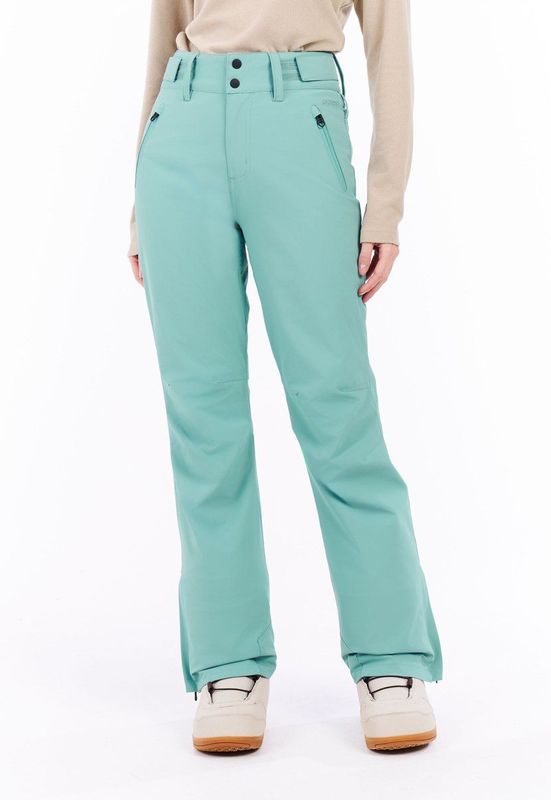 Protest Prtcinnamones - Skibroek Dames - Zak met rits - Verstelbare schouderbanden - Waterkolom 10K – Glacial Blue