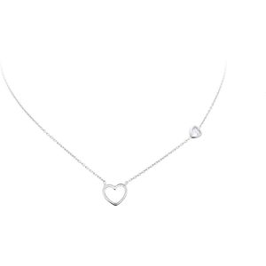 Lilly 102.4529.40 Ketting Zilver 40cm CZ
