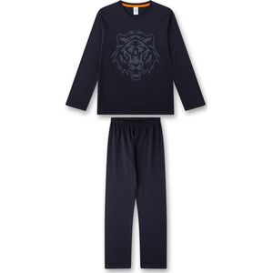 Sanetta Nachtkledij 'Tiger'  donkerblauw / grijs