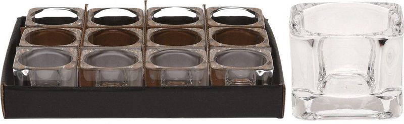 Nampook - Theelichthouder - Helder - 4 cm - 10 Stuks