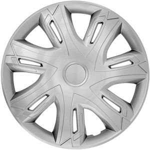 NRM N-Power 15"" universele wieldop zilver 1 stuk