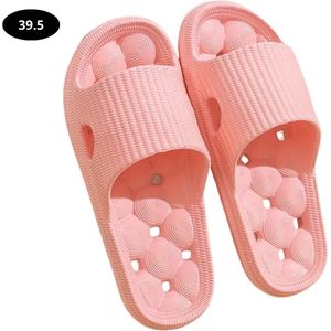Nivard Badslippers Dames & Heren - Comfortabel - Flip Flops - Sauna - Zomer - Roze - Maat 38