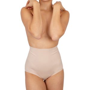 Nomi Shapewear - Corrigerende slip voor dames - Corrigeert de buik - beige - maat L
