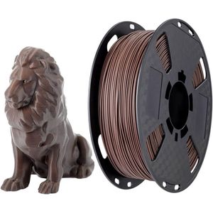 Chocolade Bruin PLA Filament - 1.75mm - 1KG - 3D Printer Filament - FDM 3D Printmateriaal - Pro Plus PLA - Chocolade Koffie Bruin Kleur