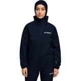 adidas TERREX Multi Essentials 2L Regenjack - Dames - Blauw