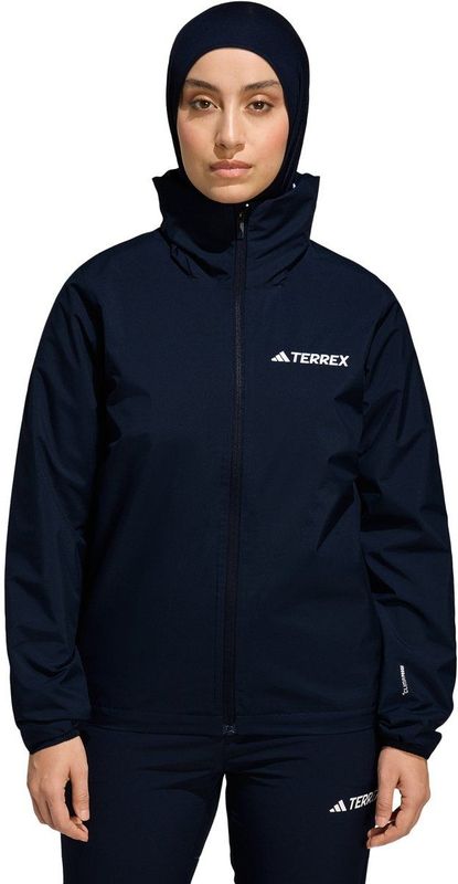 adidas TERREX Multi Essentials 2L Regenjack - Dames - Blauw