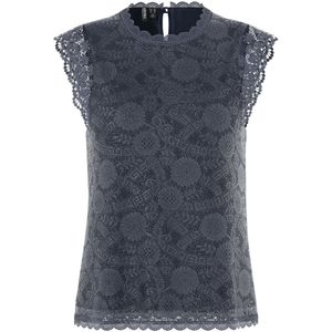 PIECES - PCOLLINE SL LACE TOP WVN NOOS - Dames - Tops