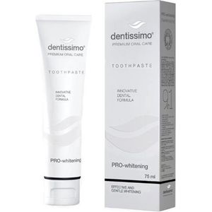 Dentissimo tandpasta PRO-whitening 75ml