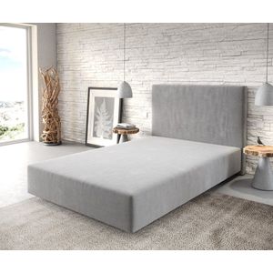 Boxspringframe Dream-Well Microvezel Grijs 120x200 cm Bedframe