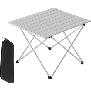 Inklapbare Picknicktafel Campingtafel Aluminium Wandeltafel Balkontafel 56x46x40cm