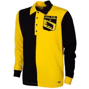 COPA - BSC Young Boys 1900 Retro Voetbalshirt - Heren - Zwart - Geel - S