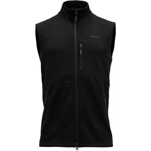 Devold - Thermo - Wool Vest - 100% Wol - Zwart - Comfortabele Isolatie