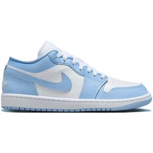 Nike Air Jordan 1 Low White Aluminum (Maat 39 / US 8)