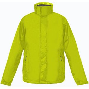 Men's 'Performance C+' Outdoorjas met afneembare capuchon Lime - S