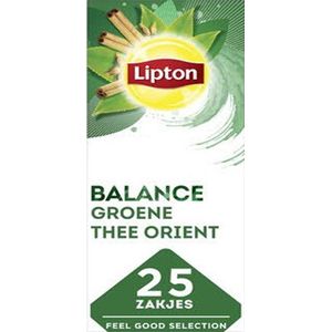 Thee lipton balance green tea orient 25x1.5gr | Pak a 25 stuk | 6 stuks