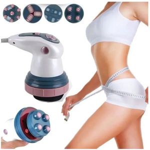 Anti vet/cellulitis massage met infrarood apparaat. Incl. 4 hulp stukken.