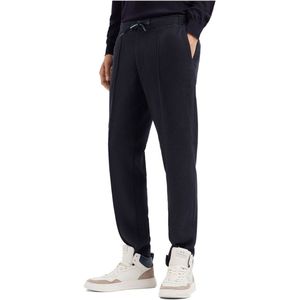 Armani Exchange - Herenpantalon - Zwart - Materiaalmix - Slim Fit