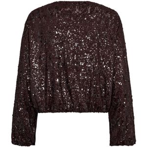 Co'couture - Jas Donkerbruin Co Couture Sophiecc Jackets Donkerbruin 30371