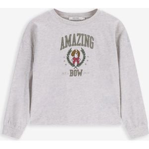 Sissy-Boy - Grijze longsleeve met print