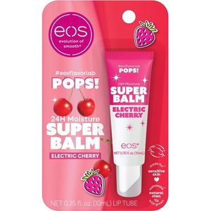eos 24hrs Moisture Super Balm Pops - Lippenbalsem - Electric Cherry