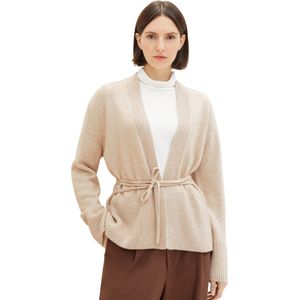 Tom Tailor - Cardigan - Maat XXL - Vrouwen - 33962 doeskin m -