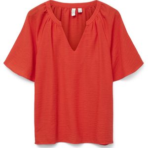 VERO MODA - VMVICTORIA V-NECK TOP WVN BTQ GA - Dames - Blouses