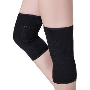 Kniebeschermers - Elastische kashmir kniebandage - Warmtekniebeschermer - Artrose - Gewrichtspijnverlichting - Warmte - Thermische kniebandage - Warmte- en koude ondersteuning